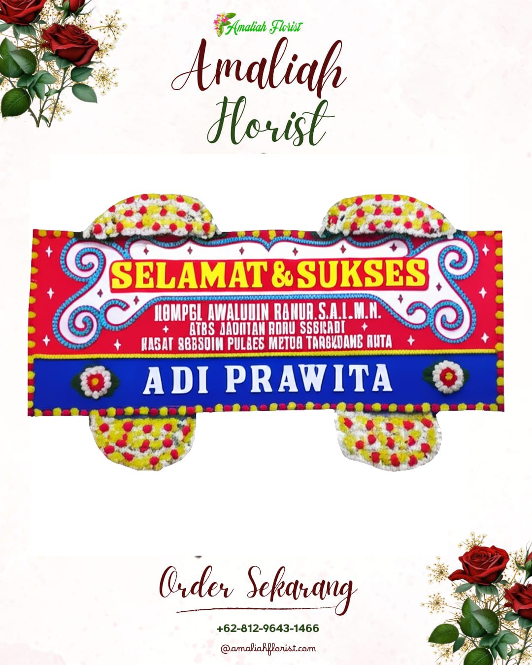 Papan Bunga Ucapan Selamat Muna Barat