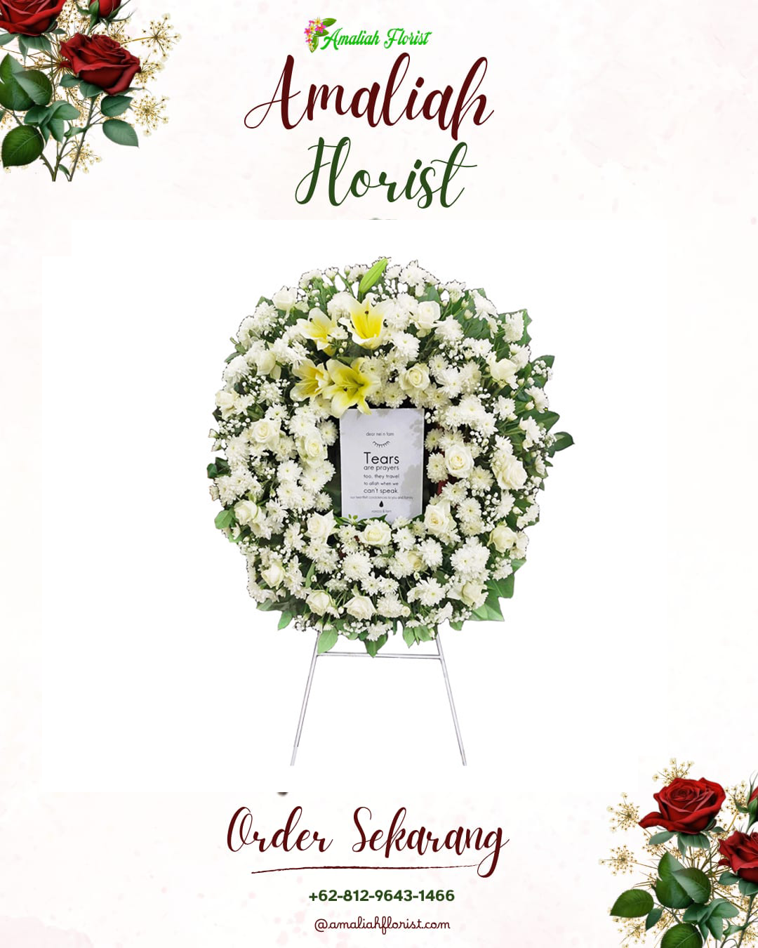 Krans Bunga Duka Muna Barat